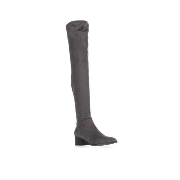 Steve Madden Gabriana Over-The-Knee Boots, Grey - Picture 2 of 11
